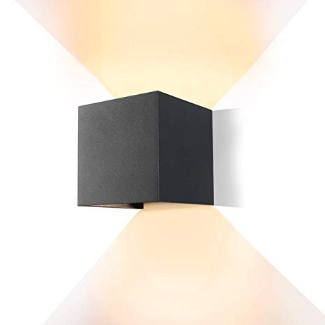 1467.jpg APLIQUE APP DOBLE EMISION 10W IP54 NEGRO