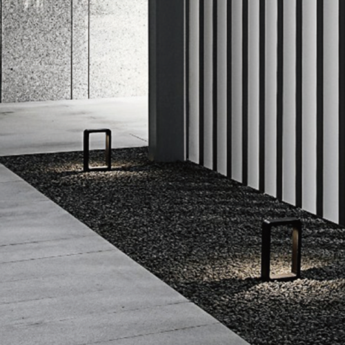 BOLLARD CORCOLEN 6W IP65 27K NEGRO 400MM