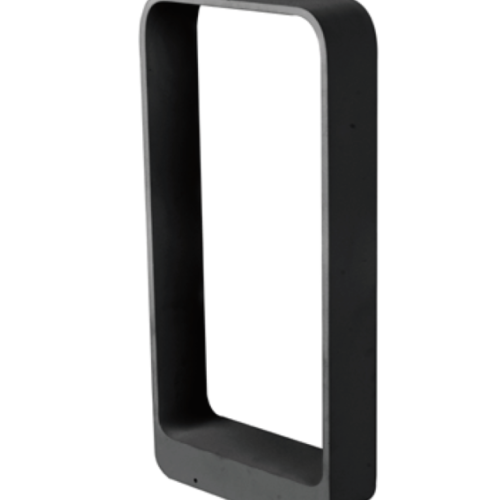 BOLLARD CORCOLEN 6W IP65 27K NEGRO 600MM