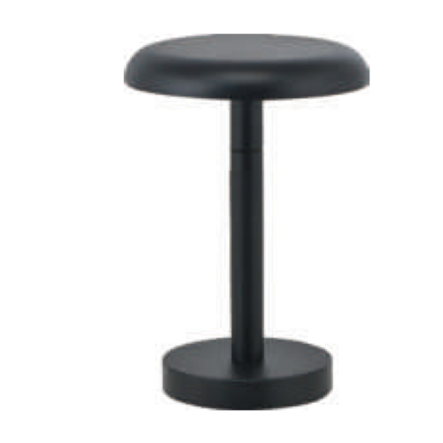 BOLLARD20NIPA.png BOLLARD NIPA ORIENTABLE 7W IP65 27K NEGRO Φ140×400 24V