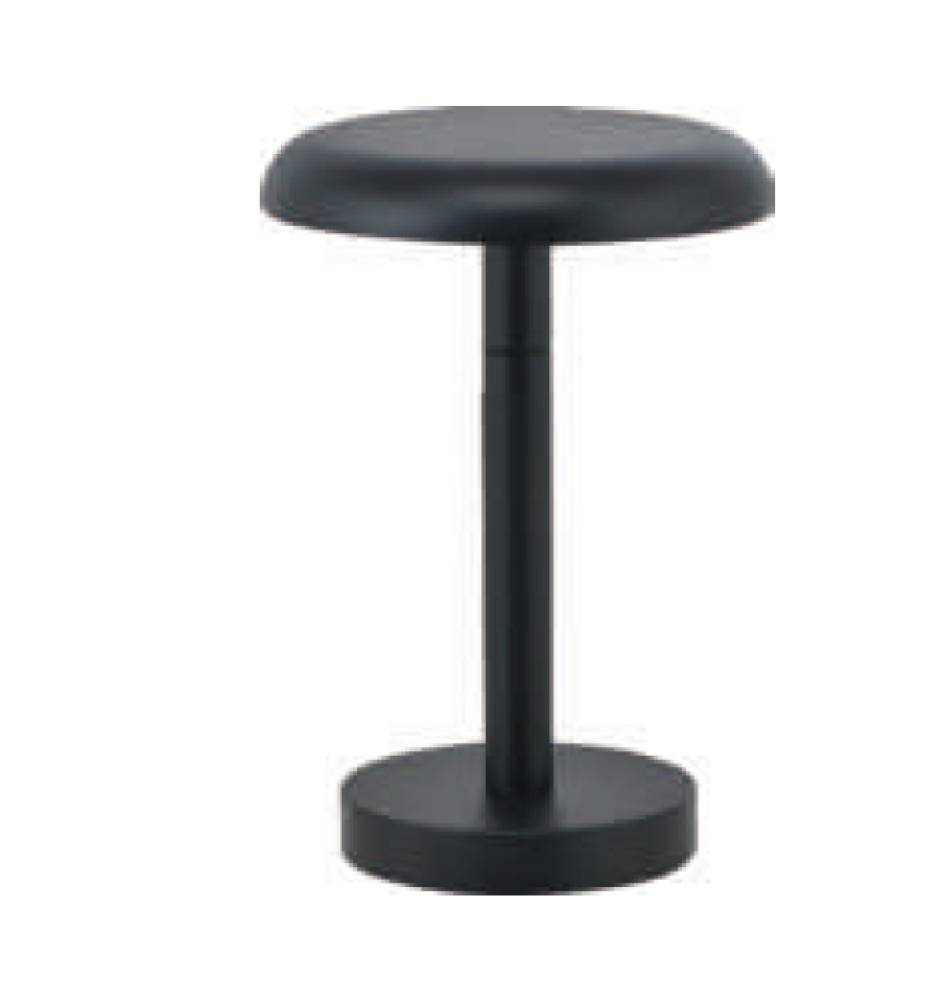BOLLARD20NIPA201.png BOLLARD NIPA ORIENTABLE 7W IP65 27K NEGRO Φ140×600 24V