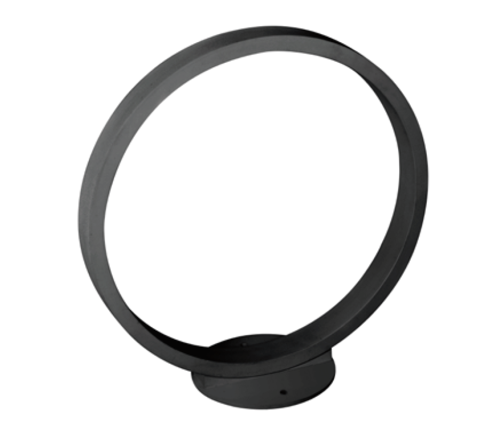 BOLLARD20RUA200120201.png BOLLARD RUA 5W IP65 27K NEGRO Φ430×438MM