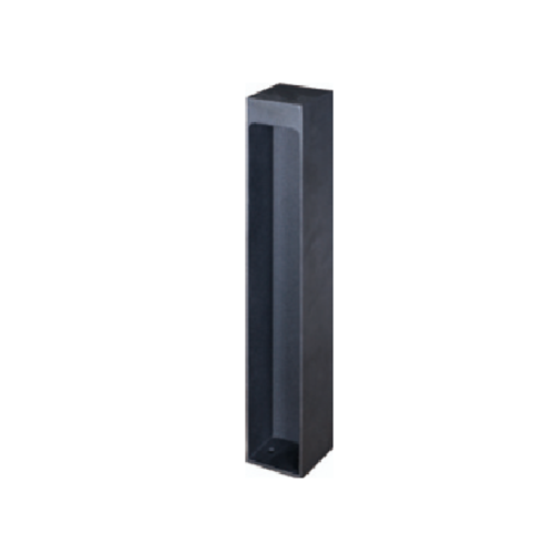 BOLLARD VERBENA 5W IP65 27K NEGRO