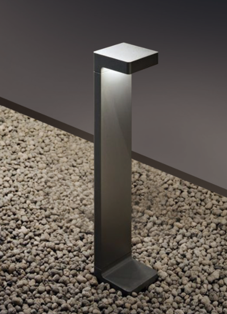 BOLLARD LLARETA 6W IP65 27K NEGRO
