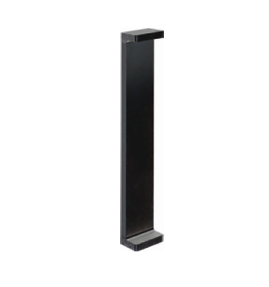 BOLLARD LLARETA 6W IP65 27K NEGRO