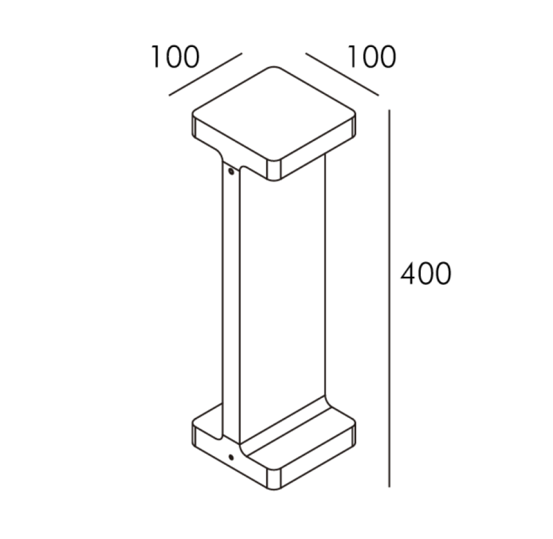Captura20de20pantalla202024-11-2220a20las201.28.52-a.-m.png BOLLARD LLARETA DOBLE 12W IP65 27K NEGRO