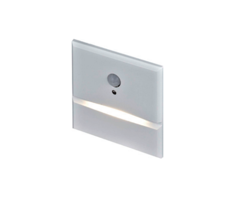 APLIQUE INTERIOR JULIA SENSOR 3W 27K BLANCO EMBUTIDO