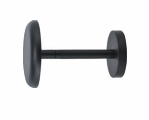APLIQUE EXTERIOR GALIUM ORIENTABLE 7W IP65 27K NEGRO 24V