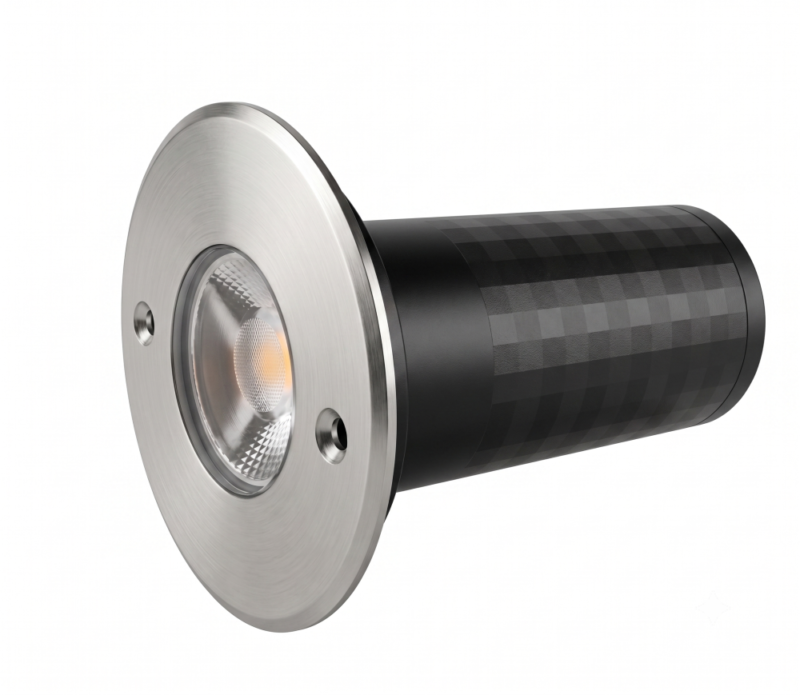 LUMINARIA DE PISO BARITA 10W IP67 30K GRIS