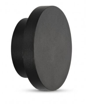 APLIQUE EXTERIOR CANA 7W IP65 27K NEGRO