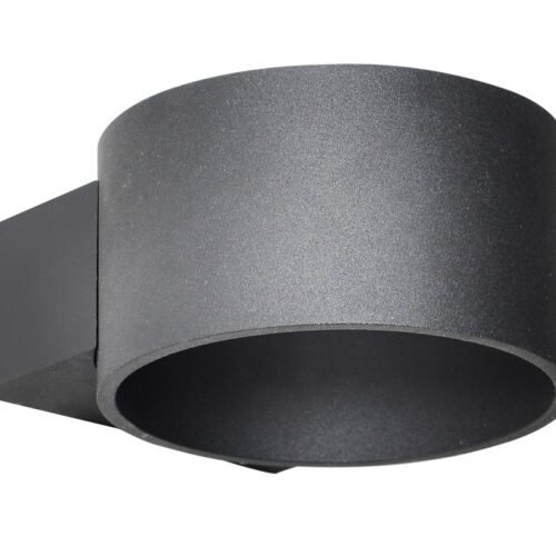 APLIQUE EXTERIOR MELI 3W IP54 27K NEGRO