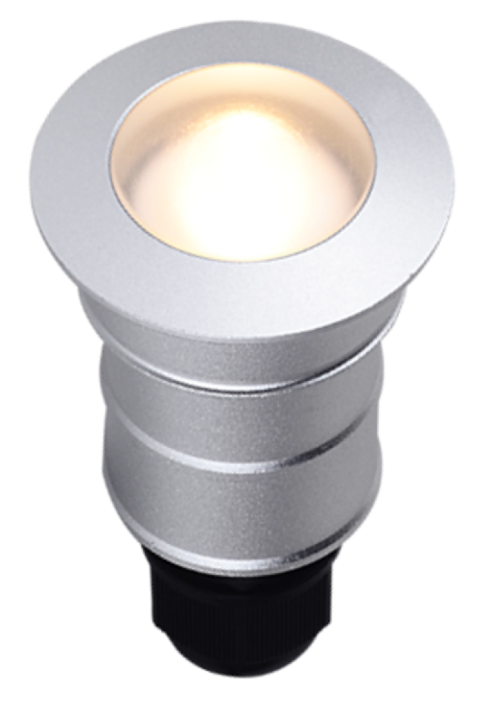 LUMINARIA DE PISO PIRITA UP 3W IP67 27K ALUMINIO