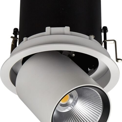 TRANSFORMER20SL7411420Sand20WhiteBlack.jpg DOWNLIGHT TRANSFORMER ORIENTABLE EMBUTIDO 25W 30K BLANCO Y NEGRO